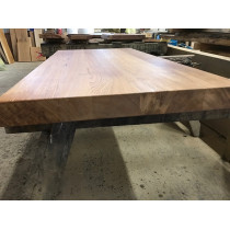 Leimholzplatte, Waschtischplatte, Tischplatte, Eiche, Glattkant,100x50x4,5cm 